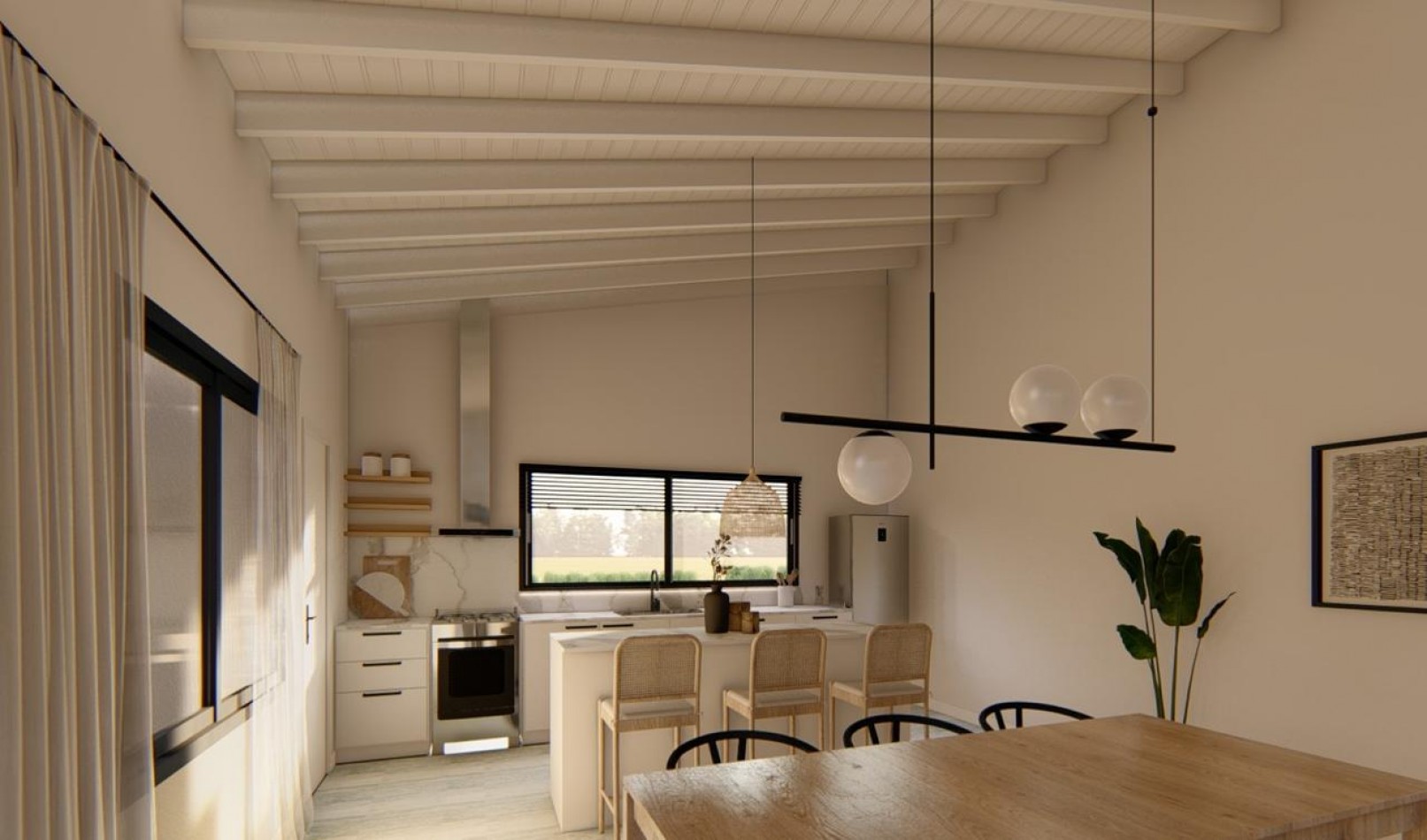 Casa en Barrancas de San Benito, a 4 c del mar!!