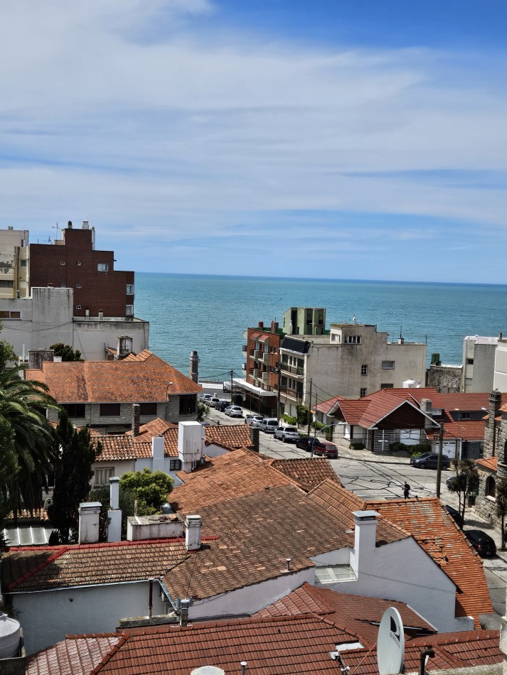 2 AMBIENTES CON DEPENDENCIA Y VISTA LATERAL AL MAR
