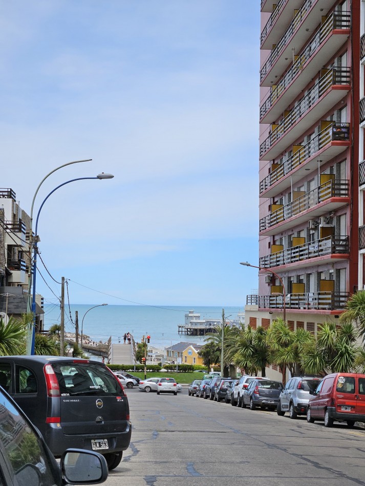 2 AMBIENTES CON DEPENDENCIA Y VISTA LATERAL AL MAR
