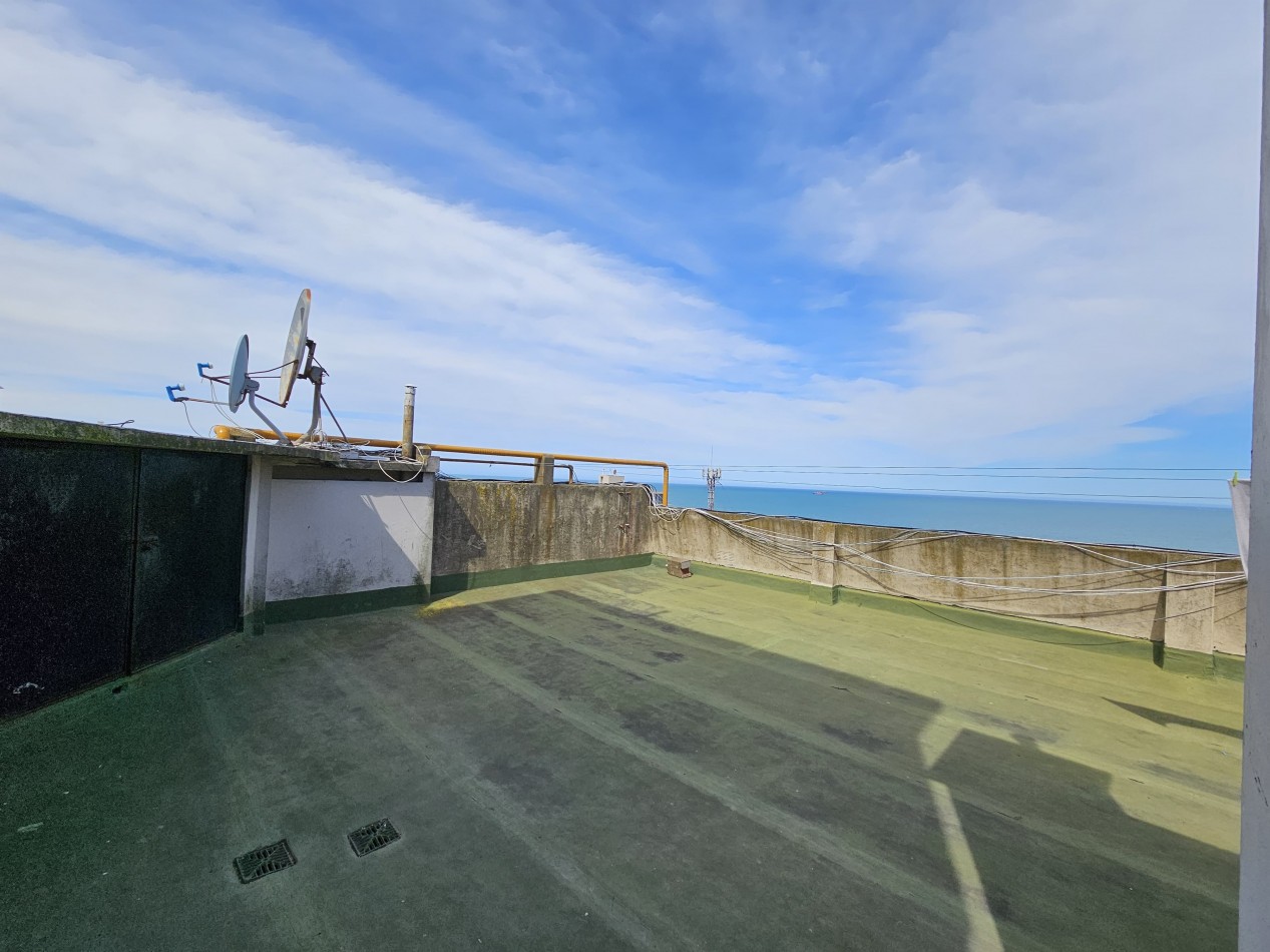 2 AMBIENTES CON DEPENDENCIA Y VISTA LATERAL AL MAR