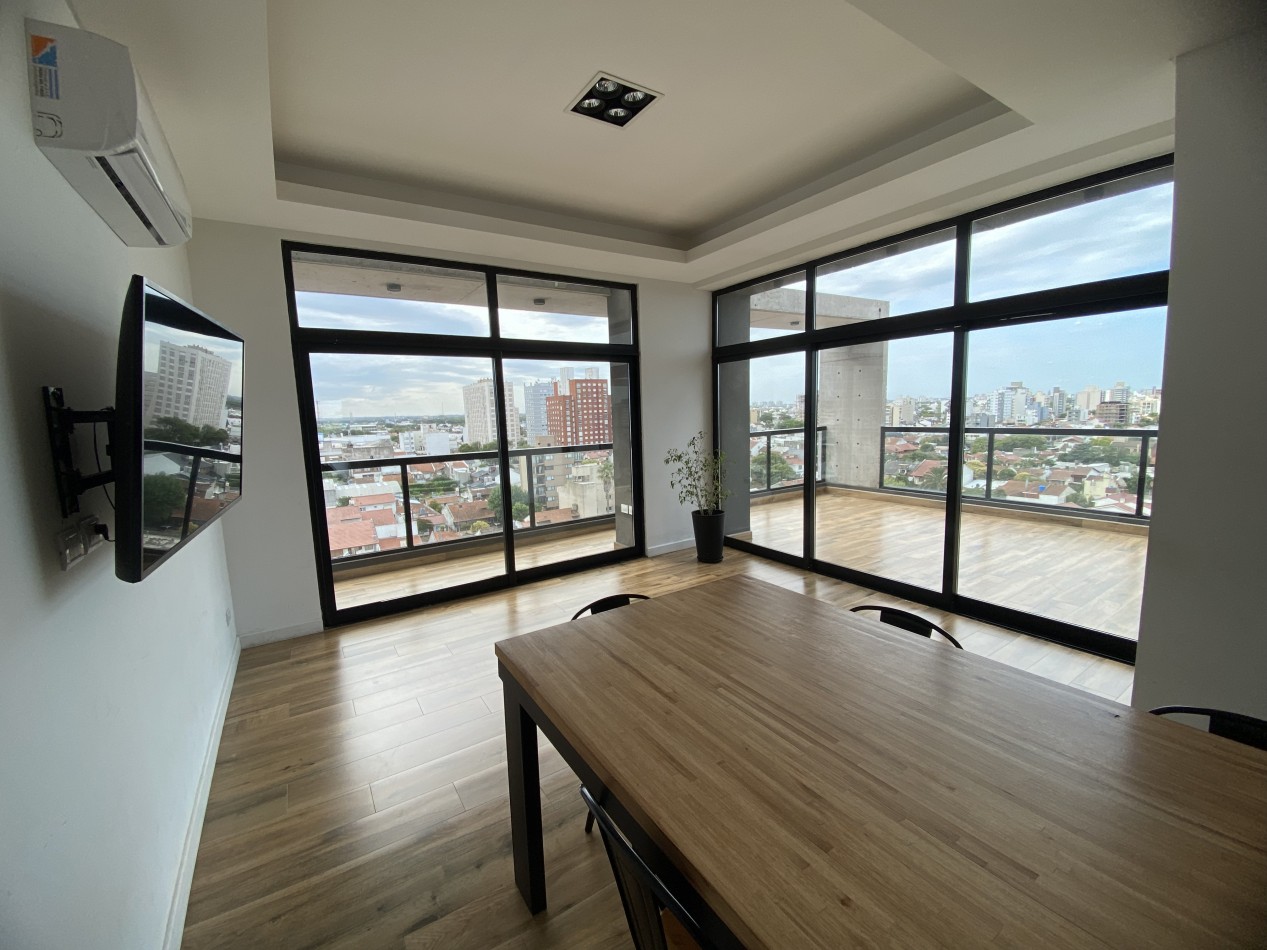 MONOAMBIENTE MODERNO DE CATEGORIA A ESTRENAR EN EDIFICIO PRIMUS CON BALCON TERRAZA - FINANCIACION
