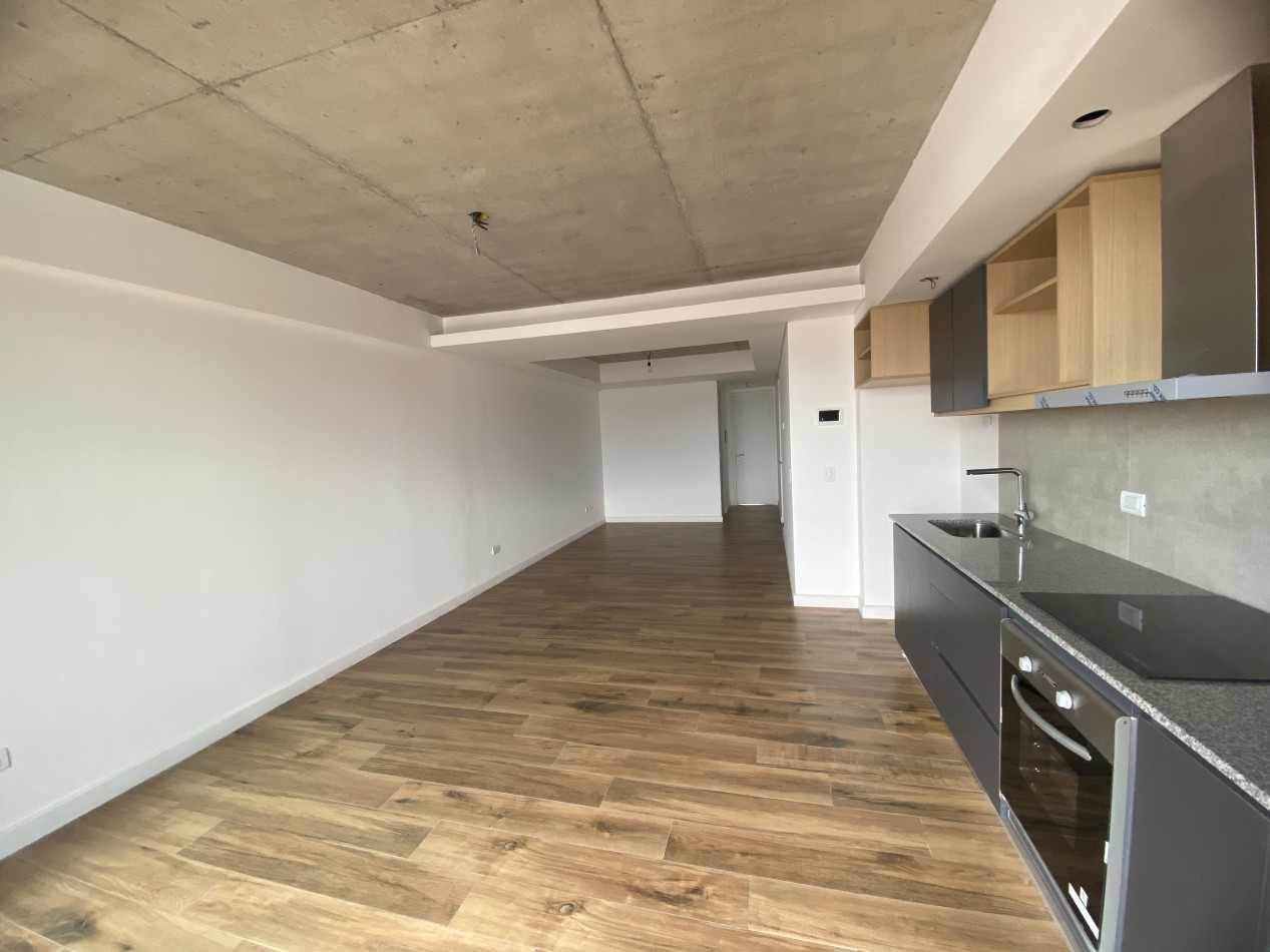 2 AMBIENTES MODERNO DE CATEGORIA A ESTRENAR EN EDIFICIO PRIMUS CON BALCON TERRAZA - FINANCIACION