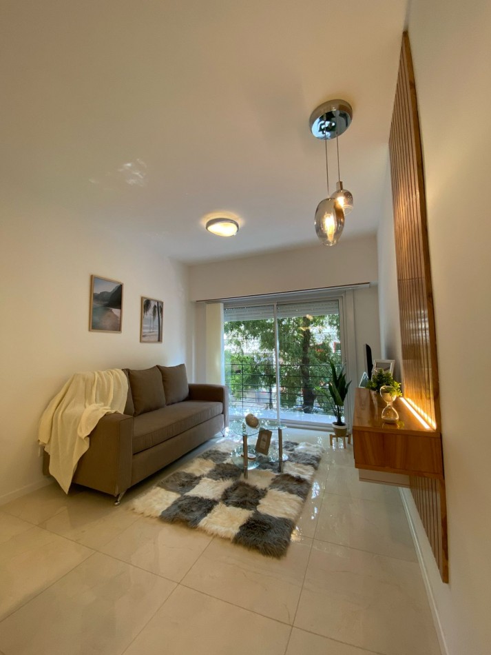 Moderno 3 Ambientes con Balcon Corrido - Luminoso y Amoblado