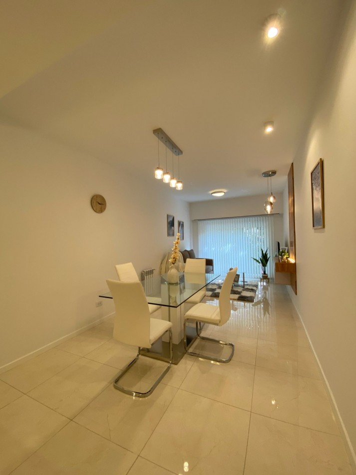 Moderno 3 Ambientes con Balcon Corrido - Luminoso y Amoblado