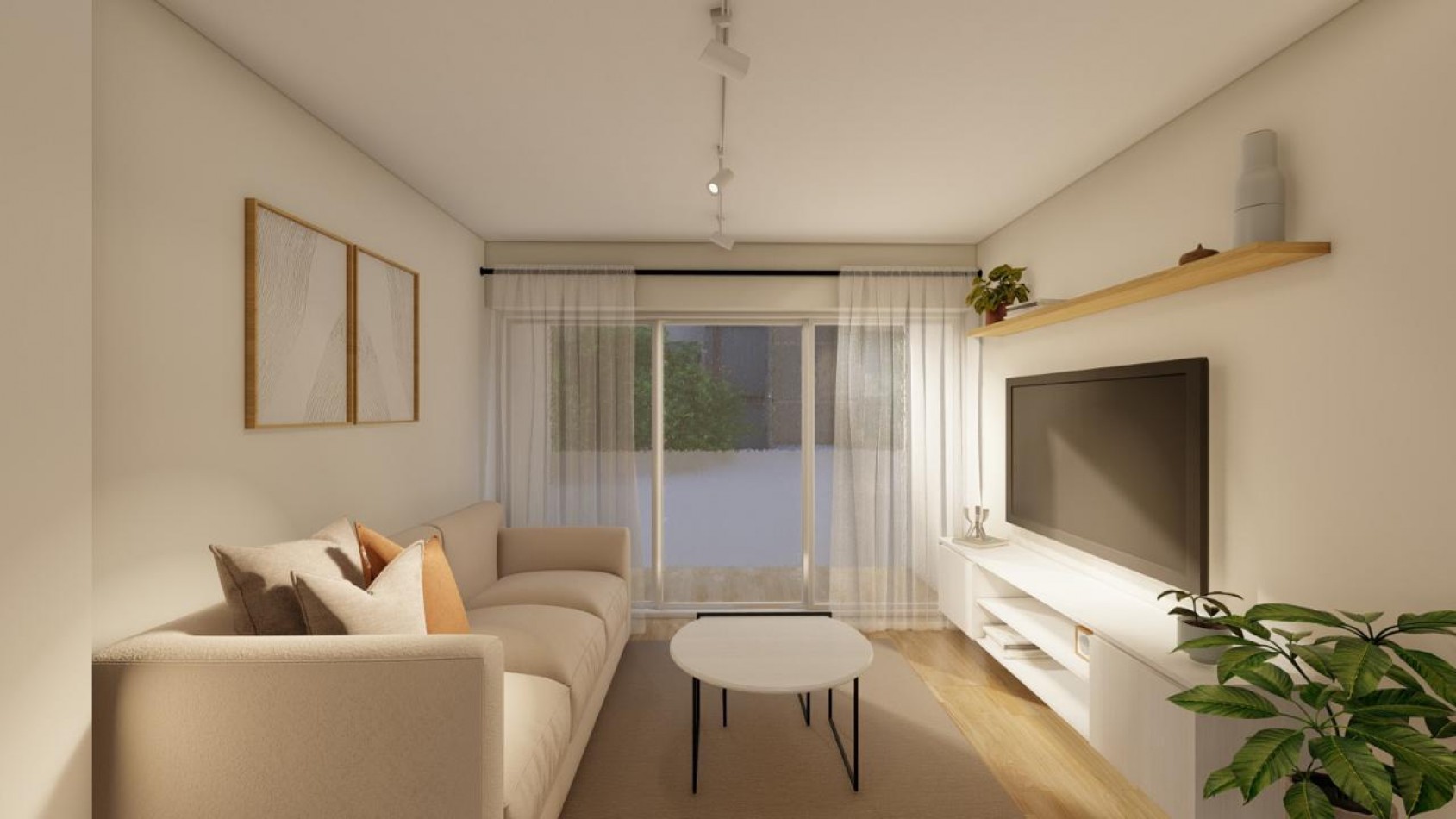 DEPARTAMENTO SEMIPISO 3 AMB. CON BALCON A LA CALLE - ZONA PLAZA MITRE - AMOBLADO