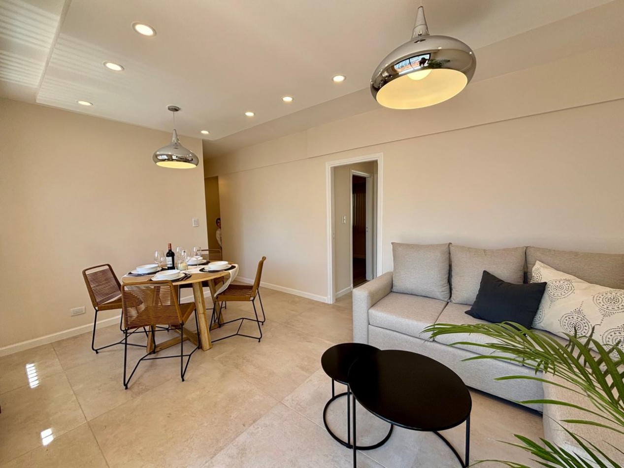 3 AMBIENTES CON DEPENDENCIA Y BALCON TERRAZA - TOTALMENTE RECICLADO