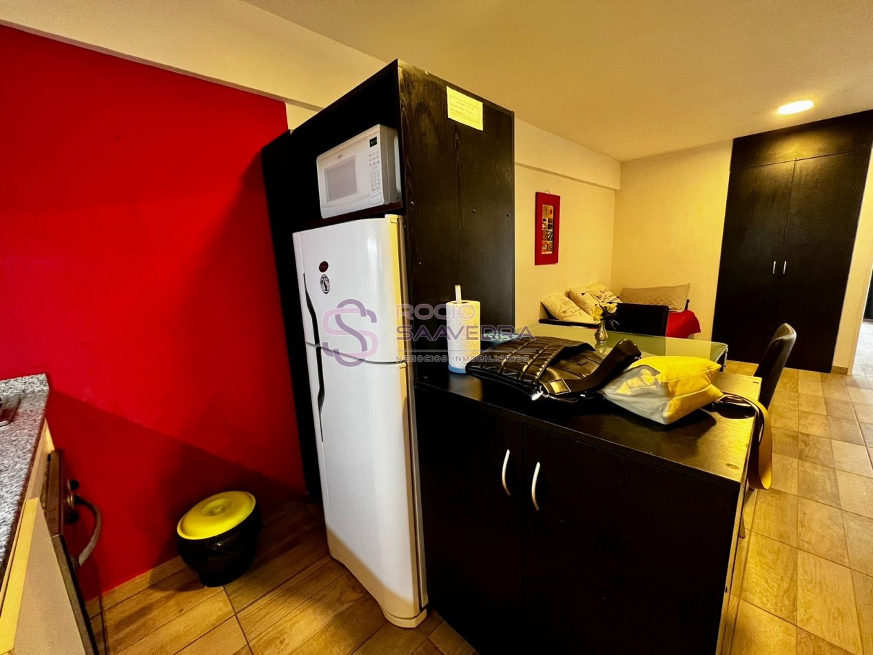 DPTO.DE UN AMBIENTE EN MUY BUENAS CONDICIONES,CON AMENITIES,EN UN 7mo.PISO.