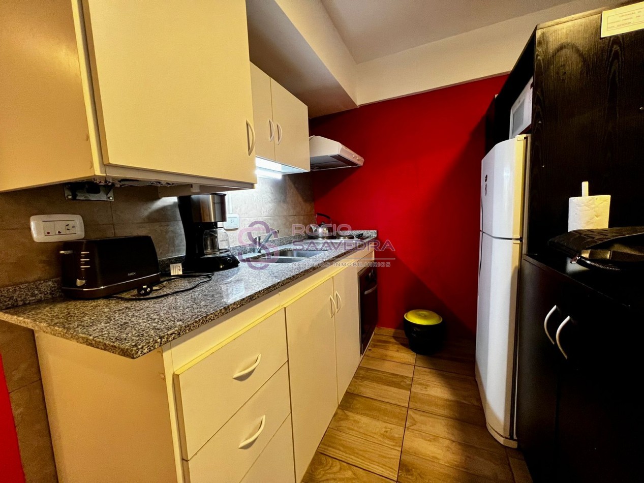 DPTO.DE UN AMBIENTE EN MUY BUENAS CONDICIONES,CON AMENITIES,EN UN 7mo.PISO.